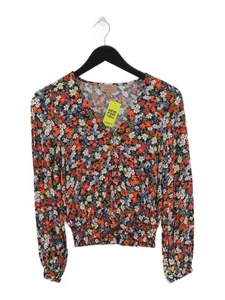 Kachel X Anthropologie Damen Bluse UK 6 Multi 100% Viskose Basic - Bild 1 von 5