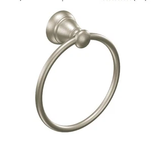 MOEN Banbury Towel Ring in Spot Resist Brushed Nickel Y2686BN - Picture 1 of 5