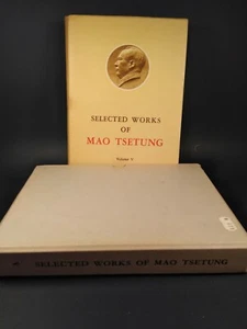 First Edition Selected Works Of Mao Testing Vol I Hard Cover Book With Casing - Picture 1 of 7