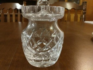 Waterford Kristall Deckel Gelee/Honig Glas 4,63" x 3,13" x 3,13" Top Zustand - Bild 1 von 3