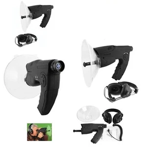 KIT MICROFONO SPIA SPY DIREZIONALE MONOCOLO REGISTRATORE CUFFIA ASCOLTO AMBIENTE - Foto 1 di 1