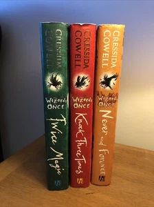 Wizards Of Once 3 x Hardback Book Bundle Job Lot - Cressida Cowell Series #2-#4 - Picture 1 of 12