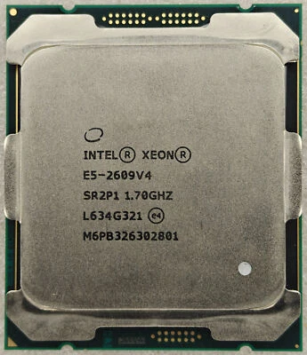 Intel Xeon E5-2609 v4 SR2P1 1.7GHz, 20MB, 8 Core, FCLGA2011-3, 85W CPU - Image 1 of 2