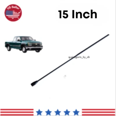 15''Antenna Replacement Mast Radio Am/Fm For Chevrolet Silverado 2500HD2001-2006 - Image 1 of 2