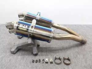 SUZUKI GSX1300R 08- Race Use YOSHIMURA SUS + Titanium Tri-Oval 2-End Slip-On - Picture 1 of 19