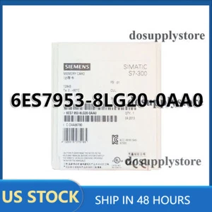 New Siemens 6ES7953-8LG20-0AA0 6ES7 953-8LG20-0AA0 SIMATIC S7 Micro Memory Card - Picture 1 of 9