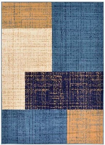 Conur Collection Squares Geometric Abstract Area Rug Rugs Modern Contemporary... - Picture 1 of 6