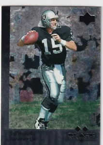 1997 Upper Deck Black Diamond Jeff Hostetler Raiders Giants (AG)1167 - Bild 1 von 1