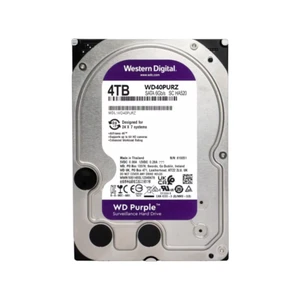 4TB WESTERN DIGITAL WD PURPLE SURVEILLANCE SATA 3.5 HARD DRIVE FOR DVR NVR - Picture 1 of 1