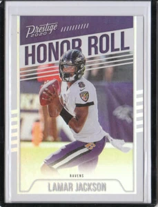 Prestige Football Honor Roll #1 2020 Lamar Jackson - Baltimore Ravens - Imagen 1 de 1