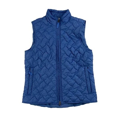 Chaleco Acolchado Embalable Azul Royal Robbins Cremallera Completa Cuello Simulado Talla S 100% Poliéster Foto 1 de 4