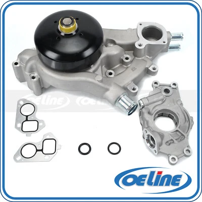 Water Pump High Volume Oil Pump for 98-20 GMC Yukon Chevrolet 5.3L 5.7L 6.0L - Image 1 of 4