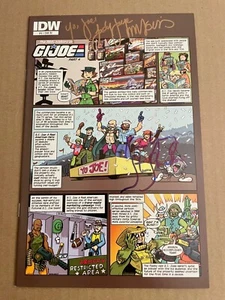 G.I. Joe #4 (2013) SIGNED Mary McDonald Lewis Keone Young IDW Volume 3 Dunlavey - Picture 1 of 1