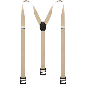 Mens Suspenders Heavy Duty Clip On Suspenders For Men Adjustable - Picture 1 of 15