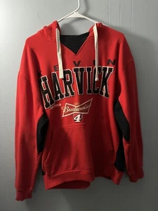 G-lll Kevin Harvick Budweiser Hoodie, Size XL. Red. Nascar Racing Sweatshirt Men - Picture 1 of 3