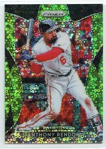 2019 Panini Prizm Lime Green Circles Prizm - #138 - Anthony Rendon - Nationals - Picture 1 of 1