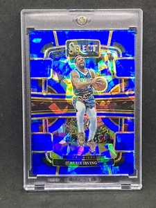 Kyrie Irving RARE BLUE ICE REFRACTOR INVESTMENT CARD SSP PANINI MAVERICKS MINT - Picture 1 of 2