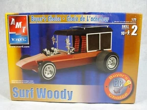 AMT/ERTL BUYERS CHOICE SURF WOODY CUSTOM ROD 1:25 CAR MODEL KIT NEW SEALED - Picture 1 of 1