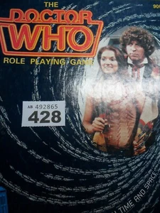 Juego de rol FASA Dr Who The Doctor raro oop excelente W428 - Imagen 1 de 18