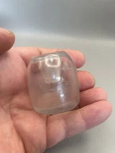 LOVELY GENUINE VICTORIAN NON SPILL TRAVELLING INK BOTTLE - Picture 1 of 4