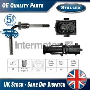 Se adapta a Fiat Idea 2008- 1.6 D gas de escape sensor de temperatura centro Stallex #1 - Imagen 1 de 2