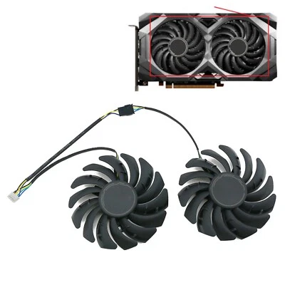 Fan For MSI RADEON RX 5600XT 5700XT 5600 XT MECH OC GPU Cooler PLD09210S12HH - Image 1 of 4