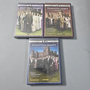 Downtown Abbey Dvd Season 1, 2, 3 New Sealed - Picture 1 of 2