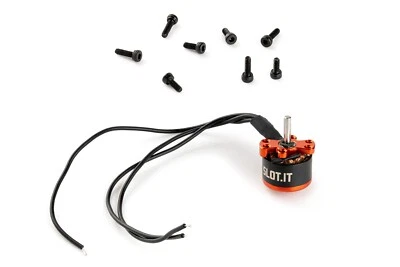 Slot.it Brashless motor A1106 code MB01 , 24000RPM @12V, 2000KV - Immagine 1 di 4