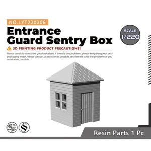 Z Scale 1/220 Scene Model Entrance Guard Sentry Box - Picture 1 of 1