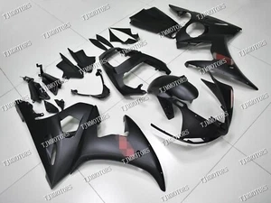Fit for 2005 YZF R6 Matt Black ABS Injection Mold Bodywork Fairing Kit Panels - Picture 1 of 9