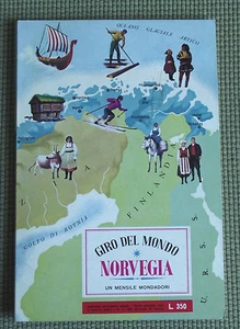 IL GIRO DEL MONDO-NORVEGIA-ALBUM FIGURINE MONDADORI - Picture 1 of 1
