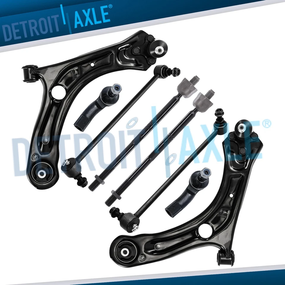 Kit de suspensión de brazos de control inferiores delanteros para Volkswagen Passat Beetle 2012-2016 Foto 1 de 4