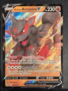 Hisuian Arcanine V #90 Pokemon Silver Tempest - Picture 1 of 2