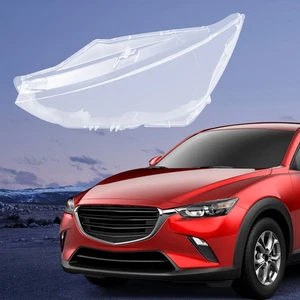 Left Side Headlight Lens Cover W/o Sealant Glue For Mazda CX-3 2016-2021 - Picture 1 of 18