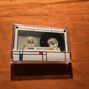 1 x BASF CHROME Maxima II No 1 90 Cassette,IEC II Pos,sehr guter Zustand,1991 - Picture 1 of 6