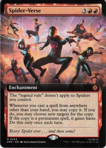 Spider-Verse (Extended Art) M Marvel's Spider-Man 263 NM  MTG - Picture 1 of 1