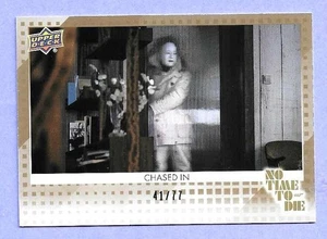 2025 Upper Deck James Bond No Time to Die "CHASED IN" Gold  41/77 - Picture 1 of 2