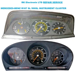 Mercedes Benz 280SL 300SL 380SL 420SL 500SL Dashboard Repair Service - Picture 1 of 3