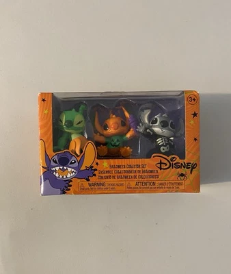 Juego de estatuillas de coleccionistas de Halloween Disney Stitch. ¡Nuevo! Foto 1 de 4