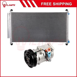 For 2005-2007 Honda Odyssey 3.5L V6 AC Condenser & AC Compressor Cooling Kit - Picture 1 of 8