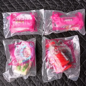 Menge (4) NEU McDonalds 2011 iCarly #3 #4 (2x) & #8 Happy Meal Spielzeug VERSIEGELT - Bild 1 von 5