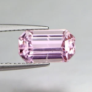 3,67 Cts_Romantic Master Customs Cut_100% Naturale GRANDE Rosa Kunzite_Afghanistan - Foto 1 di 6