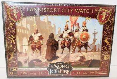 LANNISPORT CITY WATCH ENFORCERS A Song of Ice Fire Miniatures BRAND NEW SEALED - Image 1 of 2