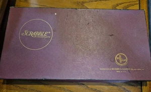 1976 Scrabble Game Wooden Tiles - Picture 1 of 5