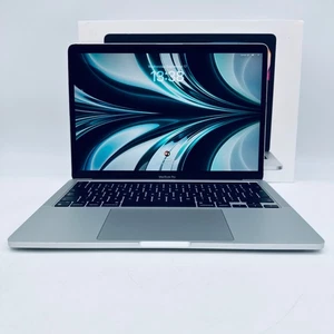 M1 MacBook Pro 13-Inch Touch Bar 8-Core CPU 8-GPU 8GB Ram 512GB SSD In Silver - Picture 1 of 23