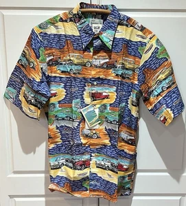 Reyn Spooner Mens Large Chevrolet Chevy Limited Edition Button Hawaiian Shirt - Picture 1 of 10