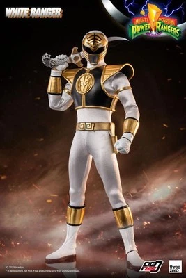 Threezero White Ranger Power Ranger - Imagen 1 de 4
