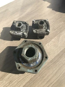 3 X SECONDHAND BLOW DOWN VALVES SCHRADER BELLOWS SOLD IN LOT - Picture 1 of 6