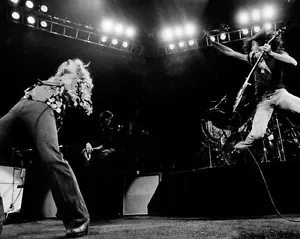 Rock Band LED ZEPPELIN Glossy 8x10 Photo Robert Plant and Jimmy Page Print - Picture 1 of 1