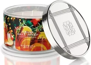 HomeWorx Jingle Bell Julep 4 Wick 18 Oz Candle NEW!! - Picture 1 of 1